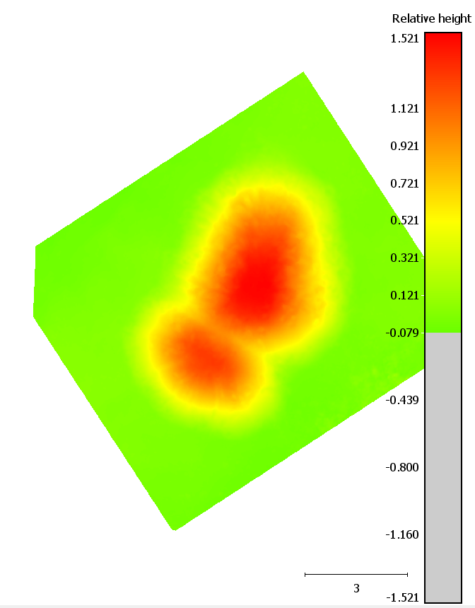 2.5D tilavuuslaskennan esimerkki